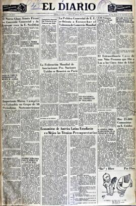 El Diario, edición del 1 de septiembre de 1953