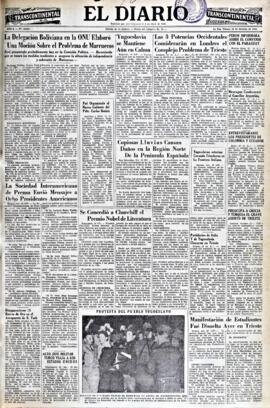 El Diario, edición del 16 de octubre de 1953