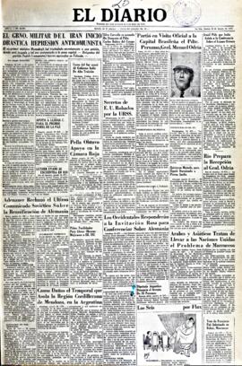 El Diario, edición del 25 de agosto de 1953