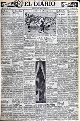 El Diario, edición del 17 de marzo de 1952