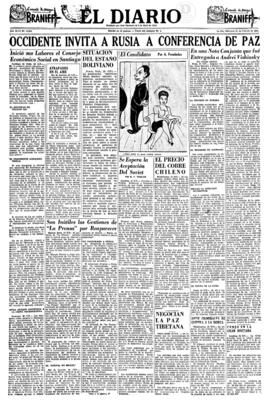 El Diario, edición del 21 de febrero de 1951