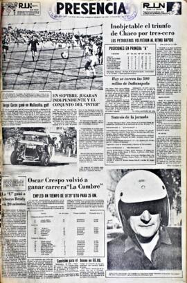 La Razón, edición del 31 de mayo de 1965