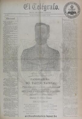 El Telegrafo, edición del 3 de octubre de 1895