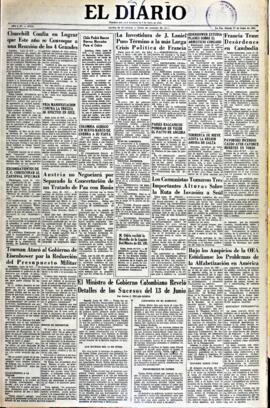 El Diario, edición del 27 de junio de 1953