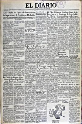 El Diario, edición del 5 de mayo de 1953