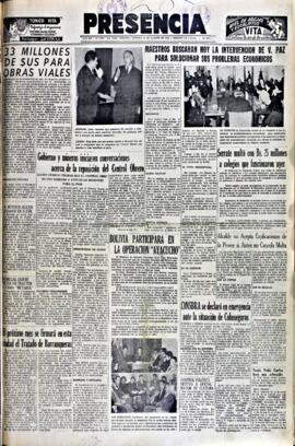 Presencia, edición del 28 de agosto de 1964