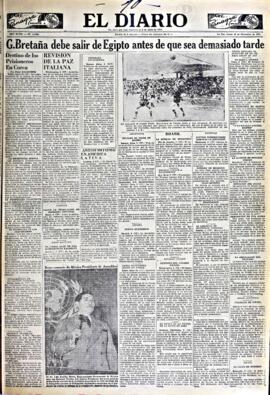 El Diario, edición del 10 de diciembre de 1951
