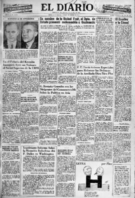 El Diario, edición del 21 de abril de 1954