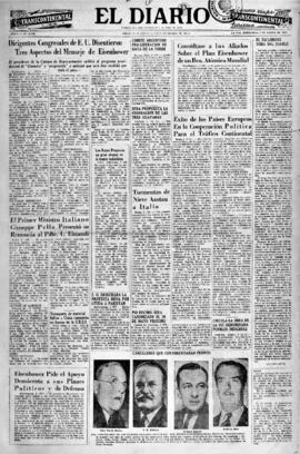 El Diario, edición del 6 de enero de 1954