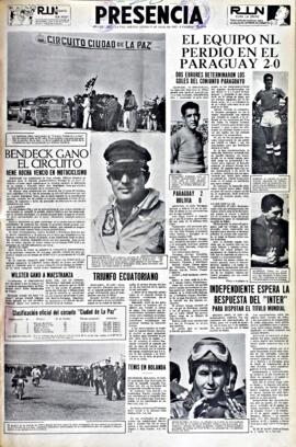 Presencia, edición del 26 de julio de 1965