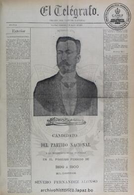 El Telegrafo, edición del 3 de mayo de 1895