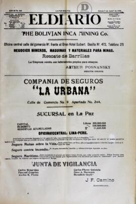 El Diario, edición del 9 de junio de 1906