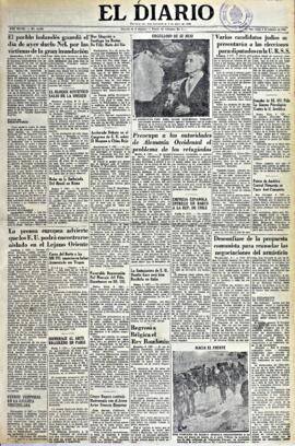 El Diario, edición del 9 de febrero de 1953