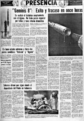 Presencia, edición del 17 de marzo de 1966