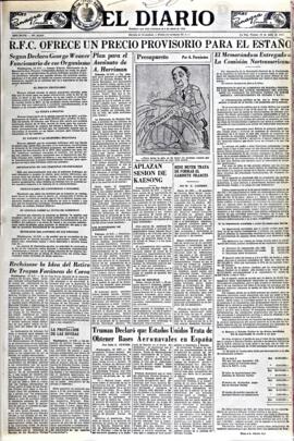El Diario, edición del 20 de julio de 1951