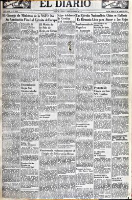 El Diario, edición del 23 de febrero de 1952