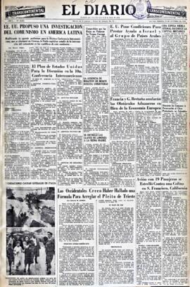 El Diario, edición del 30 de octubre de 1953
