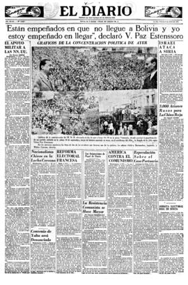 El Diario, edición del 6 de abril de 1951