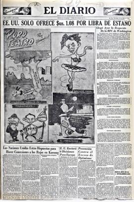El Diario, edición del 29 de julio de 1951