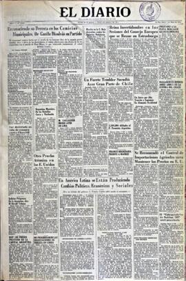 El Diario, edición del 7 de mayo de 1953