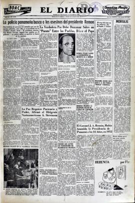 El Diario, edición del 4 de enero de 1955