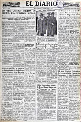 El Diario, edición del 5 de diciembre de 1953