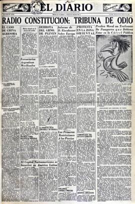 El Diario, edición del 26 de enero de 1951