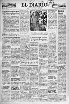 El Diario, edición del 19 de enero de 1954