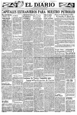 El Diario, edición del 17 de abril de 1951