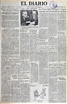 El Diario, edición del 13 de diciembre de 1952