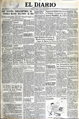El Diario, edición del 23 de agosto de 1953