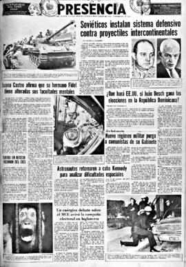 Presencia, edición del 20 de marzo de 1966