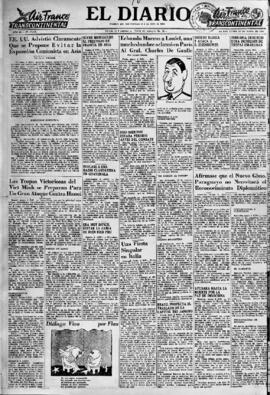 El Diario, edición del 10 de mayo de 1954