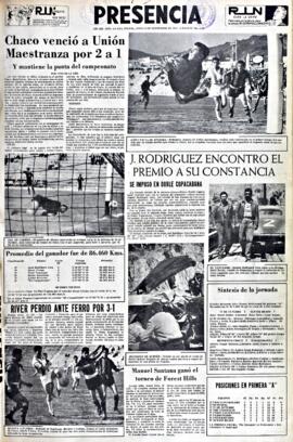Presencia, edición del 13 de septiembre de 1965
