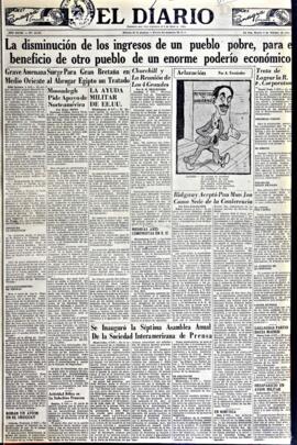El Diario, edición del 9 de octubre de 1951