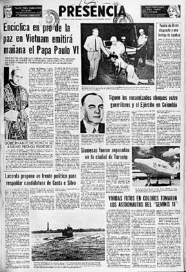 Presencia, edición del 18 de septiembre de 1966