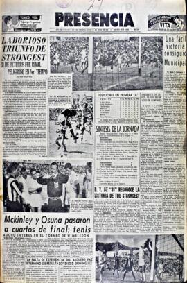 Presencia, edición del 29 de junio de 1964