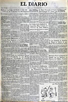 El Diario, edición del 10 de agosto de 1953