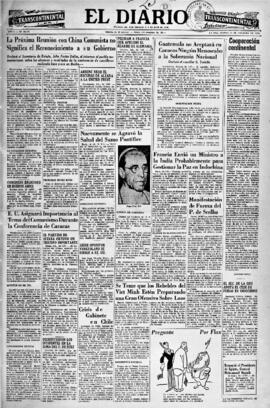 El Diario, edición del 25 de febrero de 1954