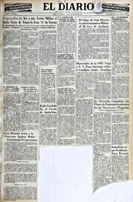 El Diario, edición del 21 de octubre de 1953
