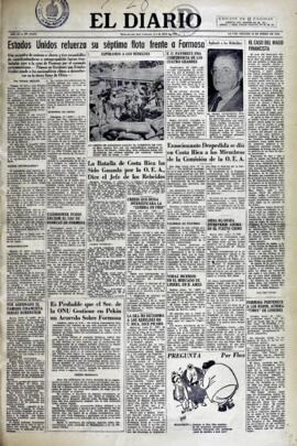 El Diario, edición del 28 de enero de 1955