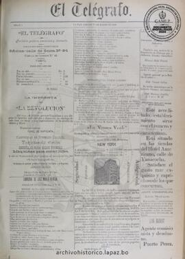 El Telegrafo, edición del 17 de marzo de 1894