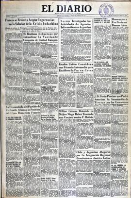 El Diario, edición del 8 de mayo de 1953