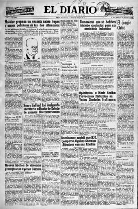 El Diario, edición del 18 de febrero de 1954