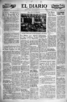 El Diario, edición del 4 de diciembre de 1954