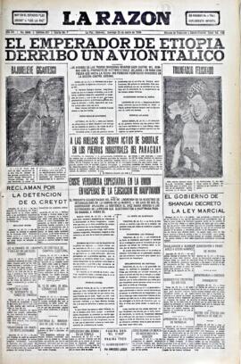 La Razón, edición del 29 de marzo de 1936