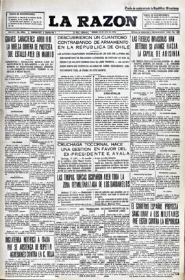 La Razón, edición del 18 de abril de 1936