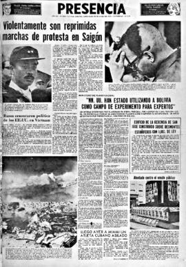 Presencia, edición del 15 de junio de 1966