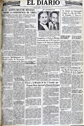 El Diario, edición del 14 de octubre de 1953