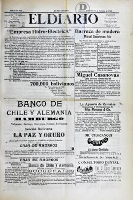 El Diario, edición del 11 de octubre de 1905